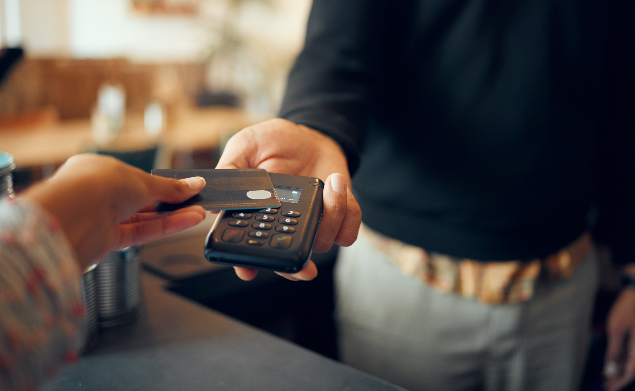 Transaction in progress